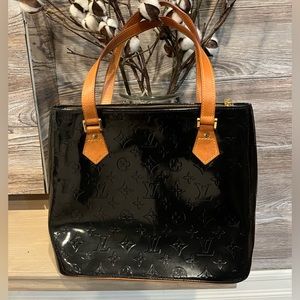 Louis Vuitton bag Black &Brown very good condition Made in France 2001